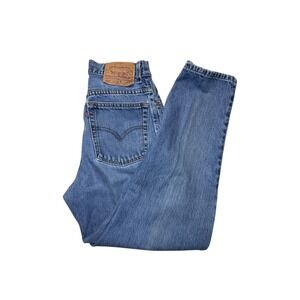 Vintage Levi's 550 Jeans Women's 10 MIS Relaxed Fit Tapered Leg Made in USA 90s